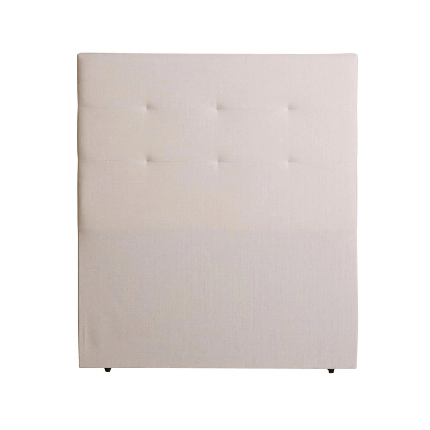 Respaldo Plaza y media tela natural - Beige