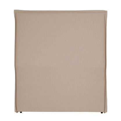 Respaldo Plaza y media tela natural - Beige