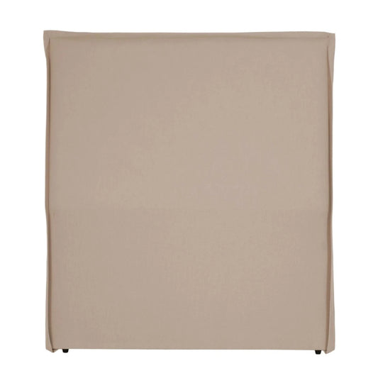 Respaldo Plaza y media tela natural - Beige