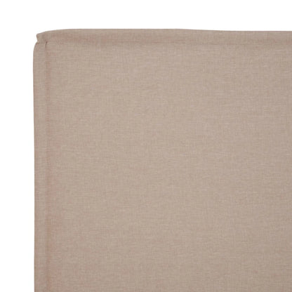 Respaldo Plaza y media tela natural - Beige