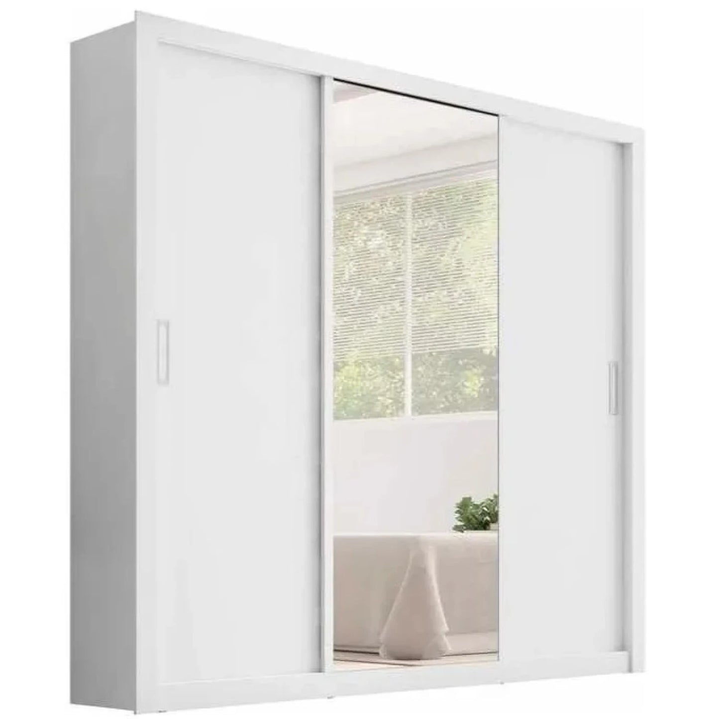 Ropero puertas corredizas - Blanco