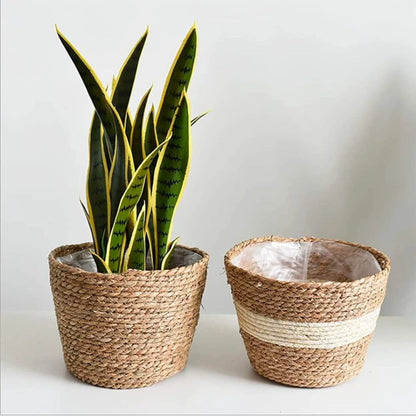 Set de 3 canastos Seagrass - Marron