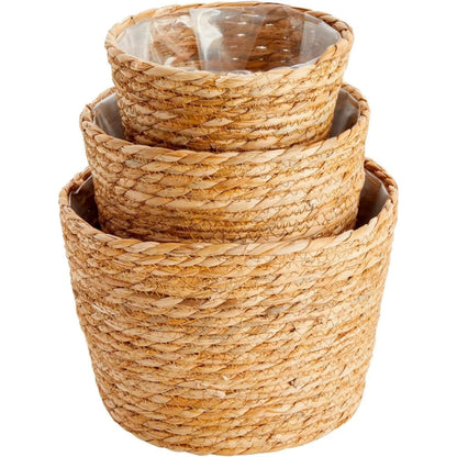 Set de 3 canastos Seagrass - Marron