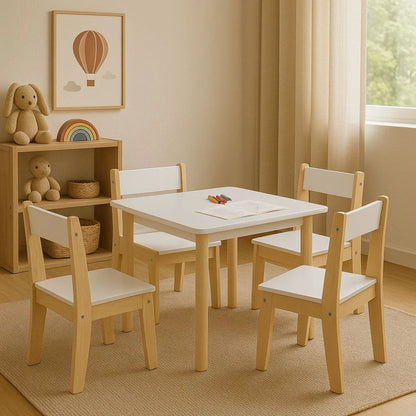 Set de Mesa + 4 sillas infantil Teddy