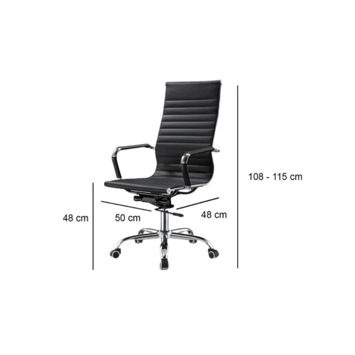Silla de oficina Flex - Negro
