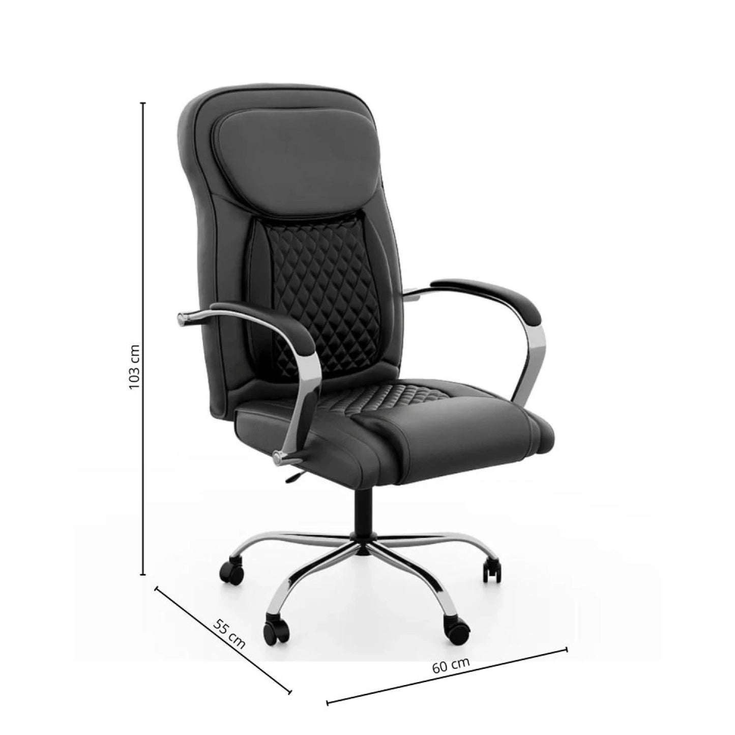 Silla de oficina Stratus 360 Negra