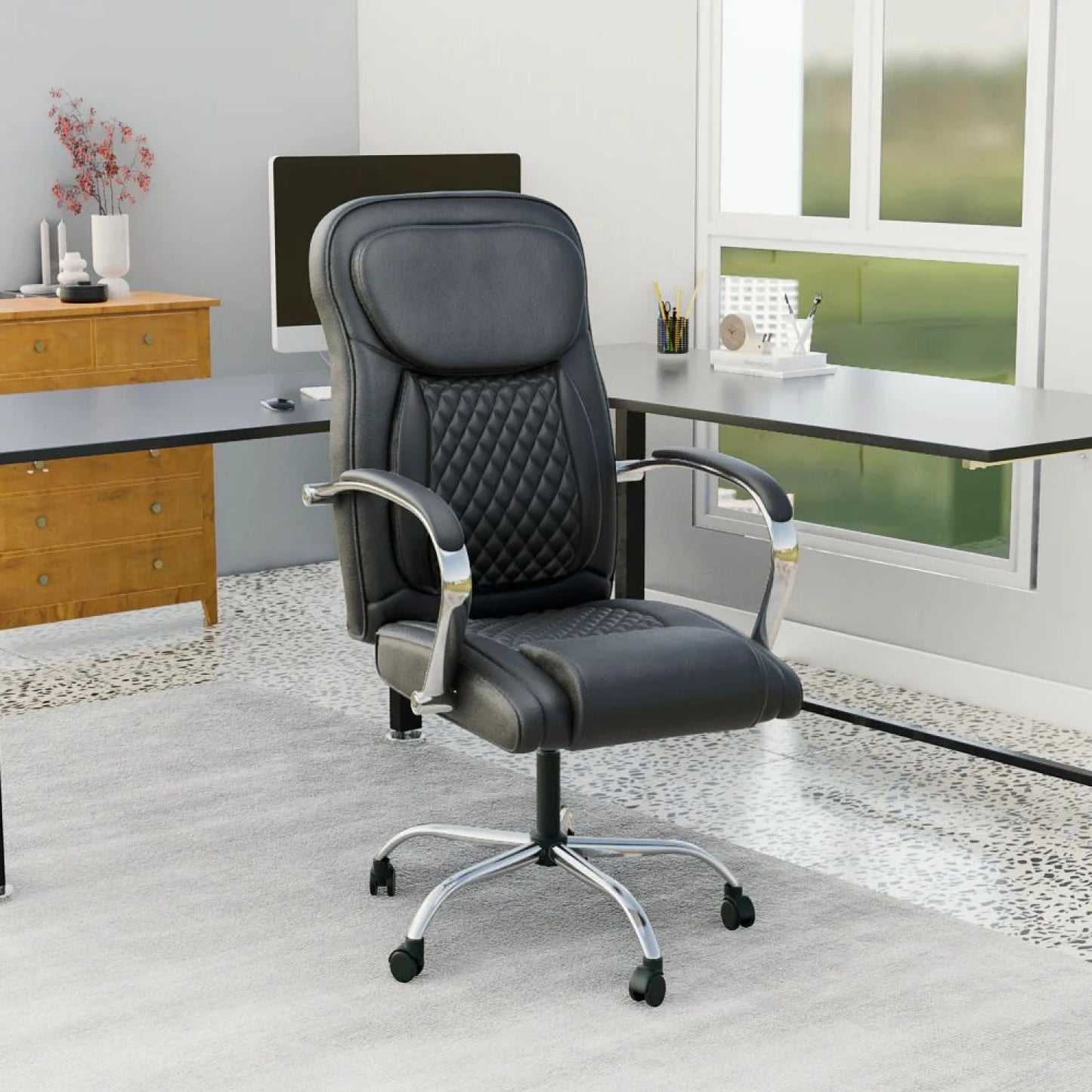 Silla de oficina Stratus 360 Negra