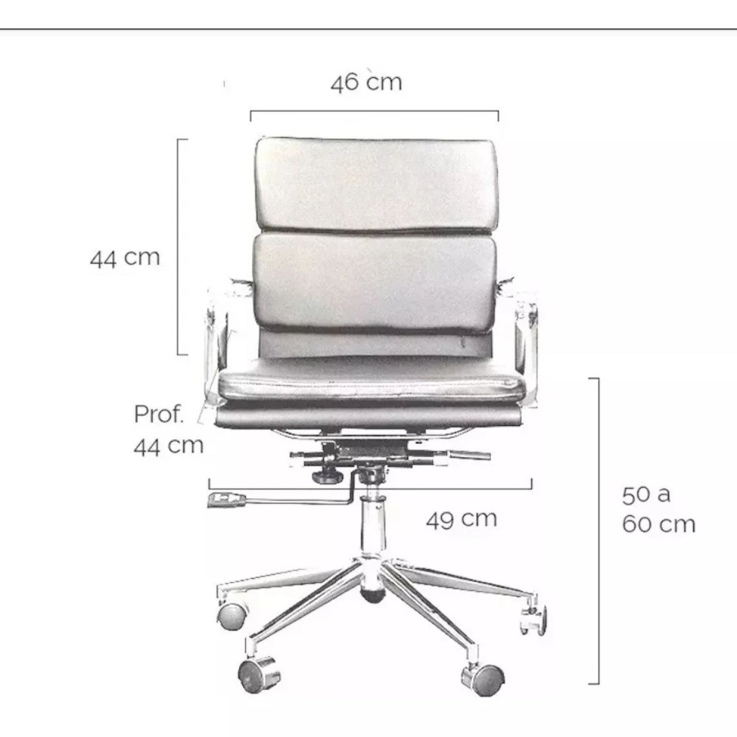 Silla de oficina Zaphiro
