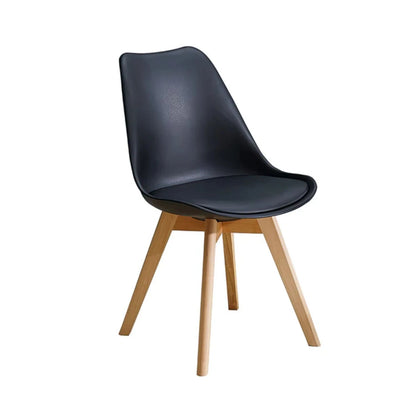 Silla Eames Tapizada - Negro