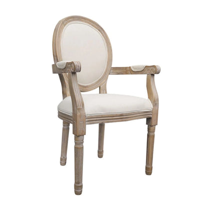 Silla Luis XV con posabrazos