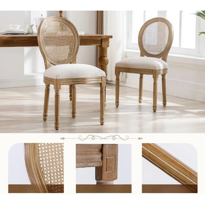 Silla Luis XV Esterillada