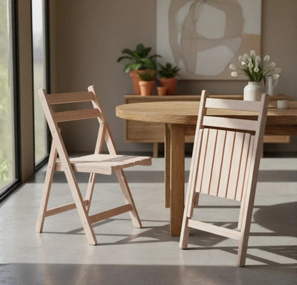 Silla Plegable Madera Eucaliptus