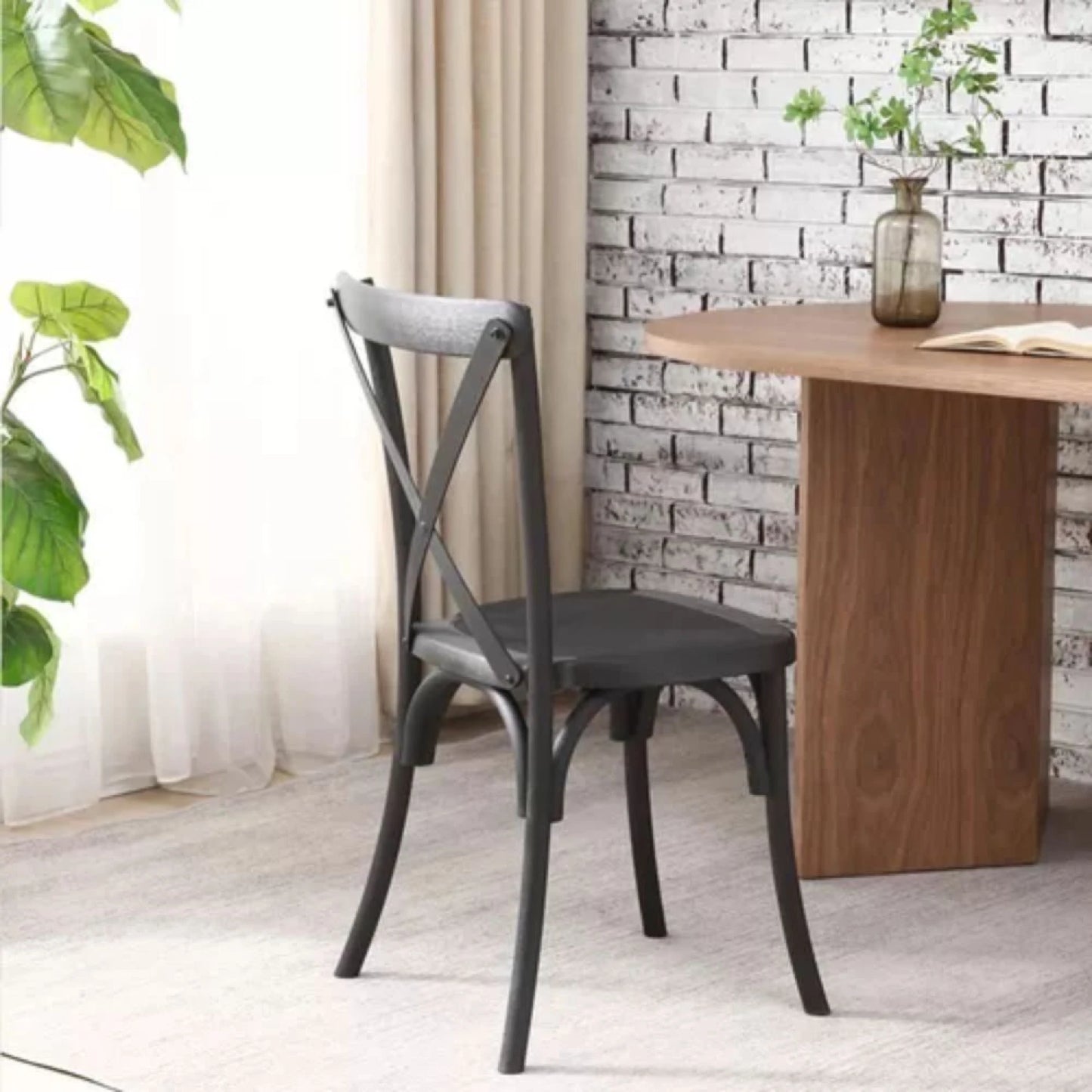 Silla Vienesa de Jardin - NEGRO