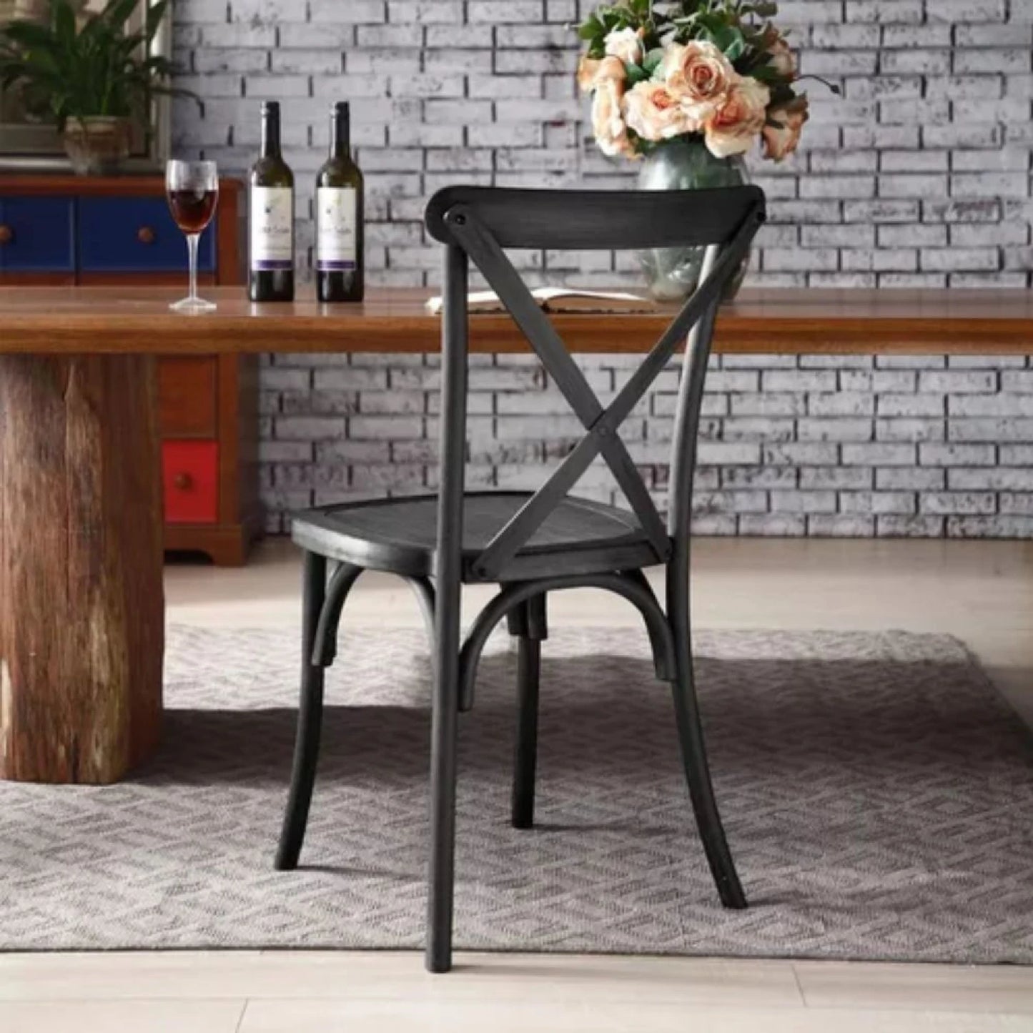 Silla Vienesa de Jardin - NEGRO