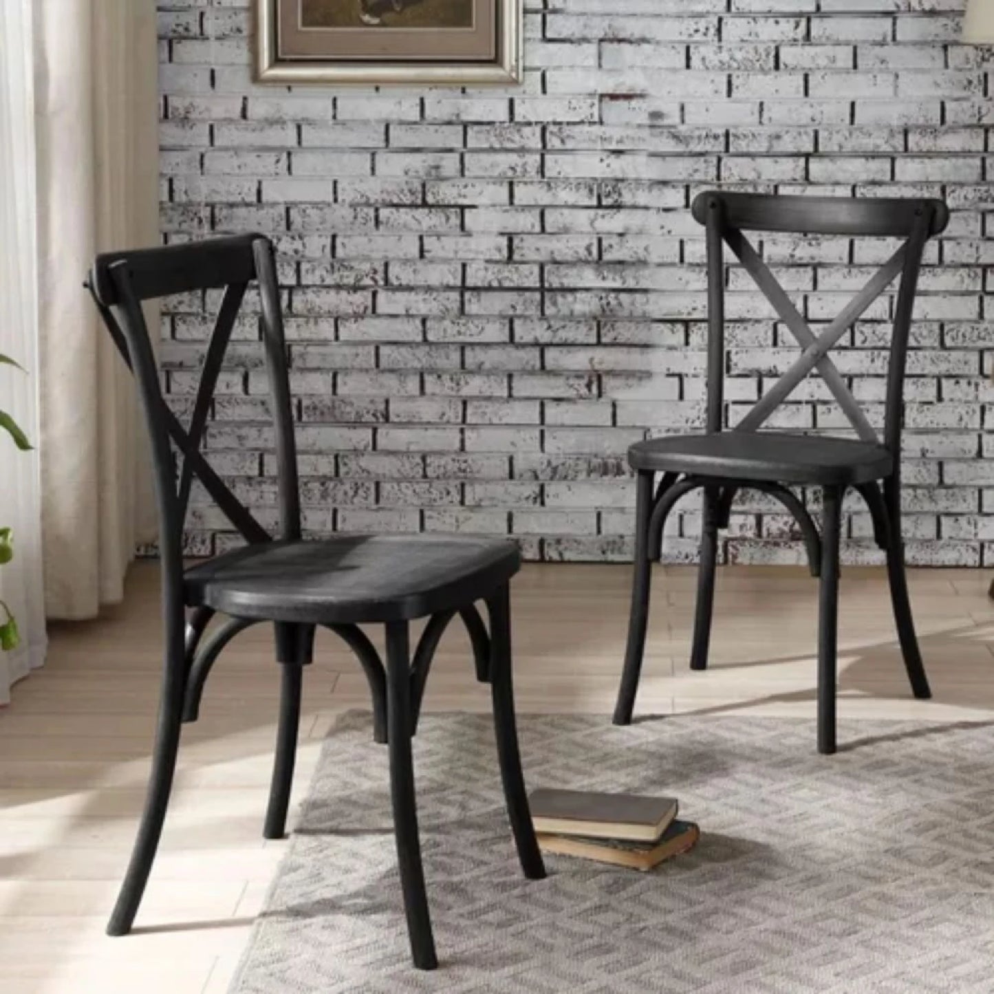Silla Vienesa de Jardin - NEGRO