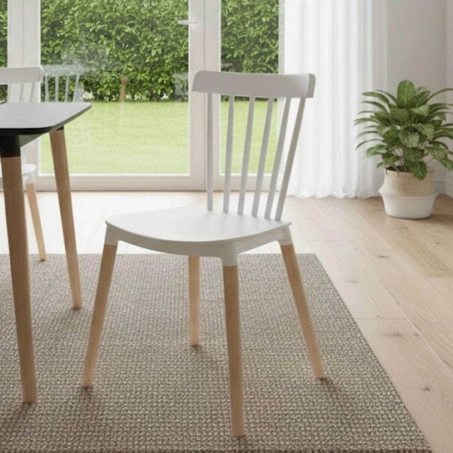 Silla Windsor - Negro