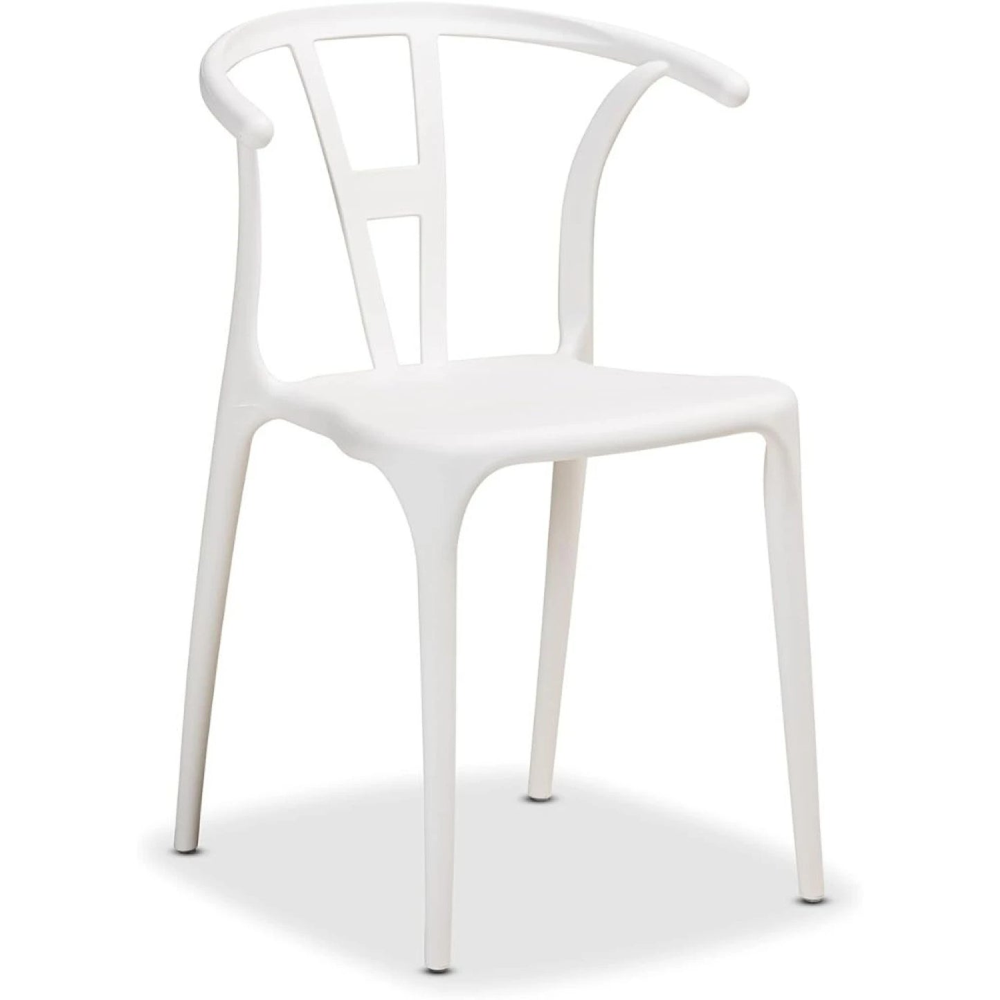 Silla Wishbone de jardin - Mostaza