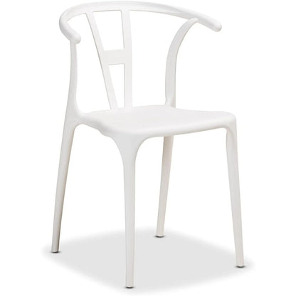Silla Wishbone de jardin - Mostaza