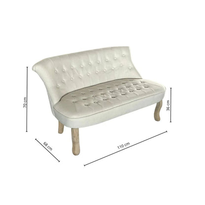 Sillon 2 cuerpos Luis XV