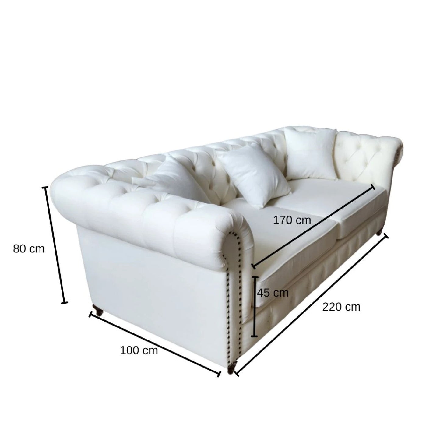Sillon 3 cuerpos Chester