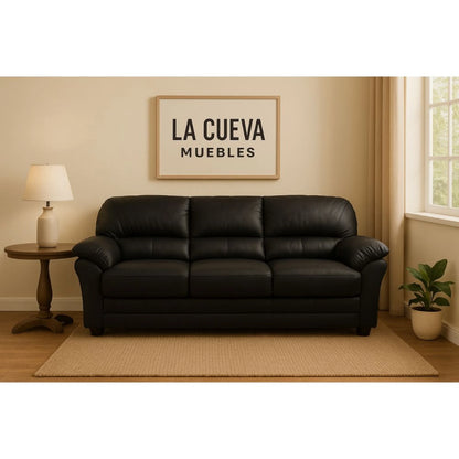 Sillon 3 cuerpos Cuero Natural Florencia - Chocolate