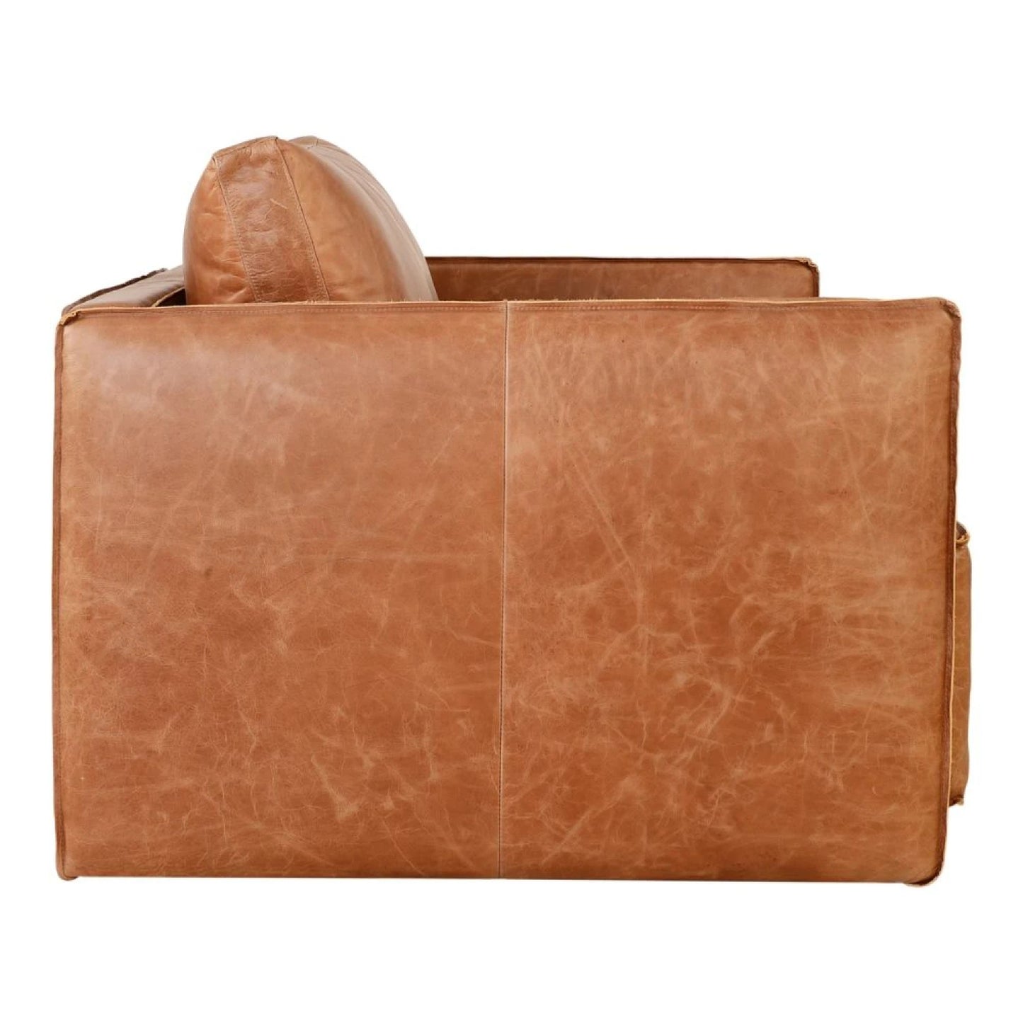 Sillon 3 cuerpos Cuero Natural Romeo