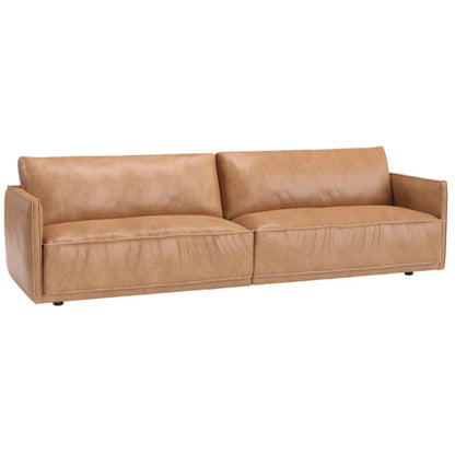 Sillon 3 cuerpos Cuero Natural Romeo