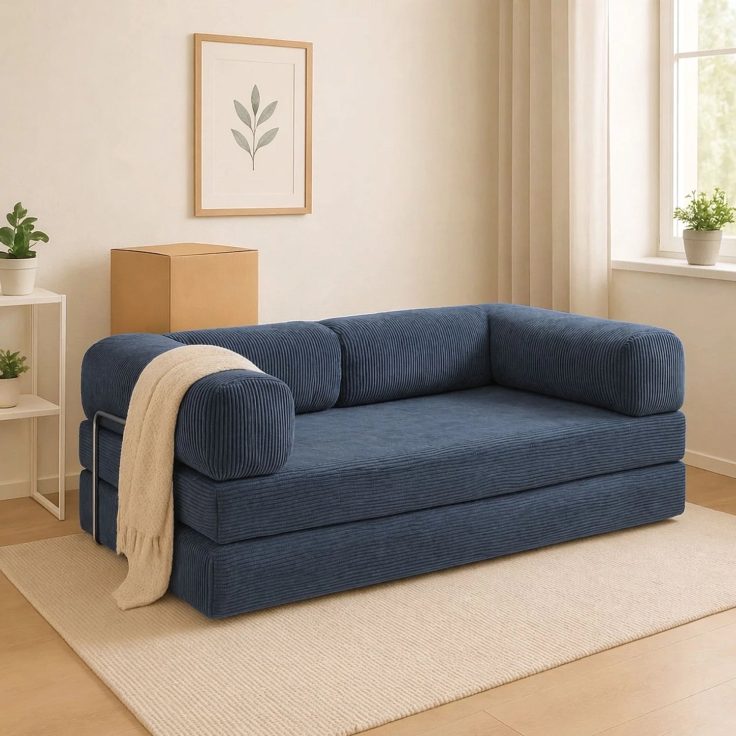 Sillón Cama 2 Cuerpos CloudNest - Gris