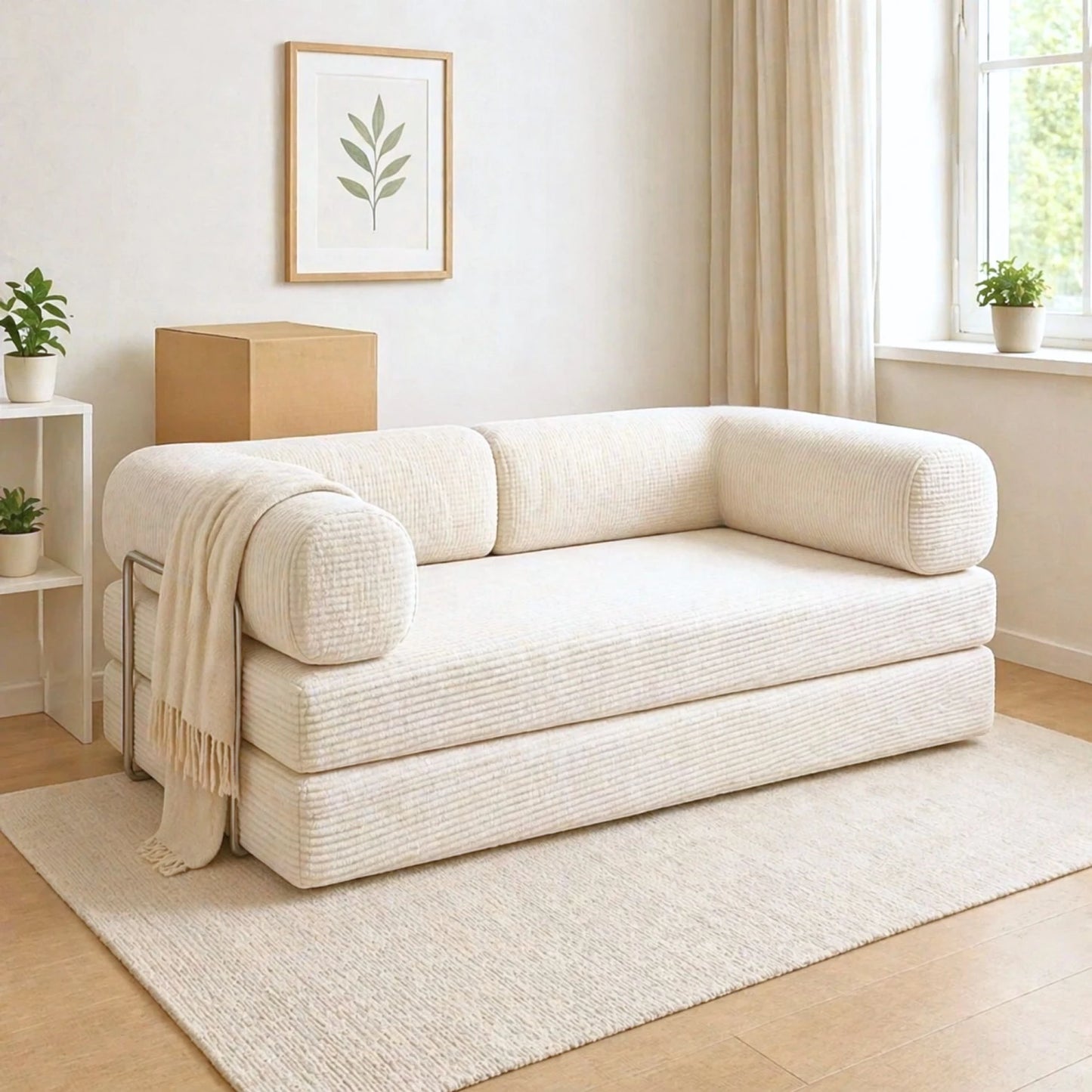 Sillón Cama 2 Cuerpos CloudNest - Gris