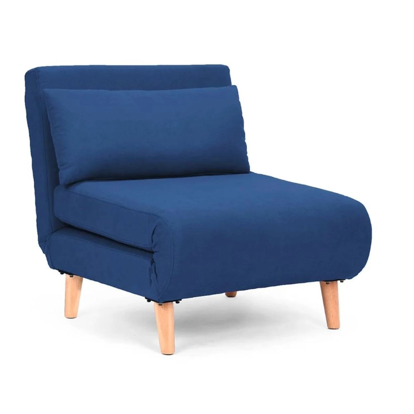 Sillon cama Trifold 1 cuerpo - Azul