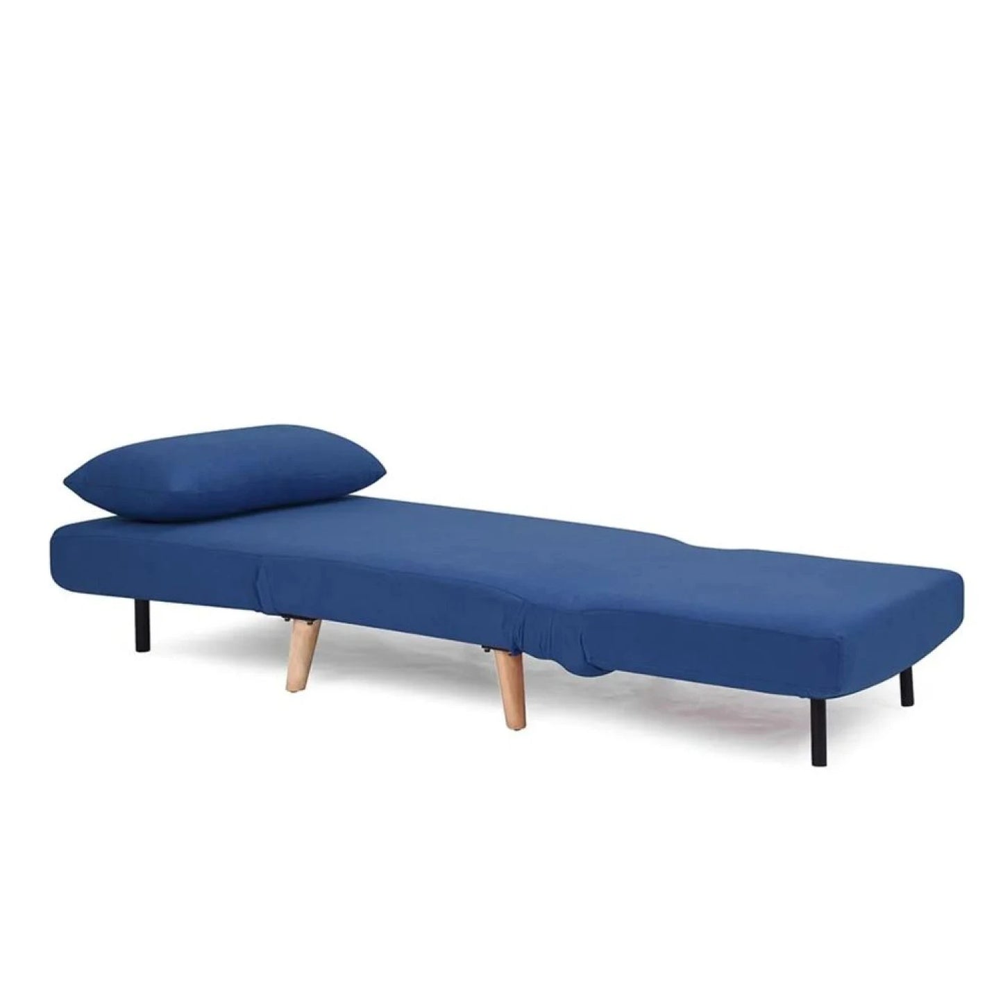 Sillon cama Trifold 1 cuerpo - Azul