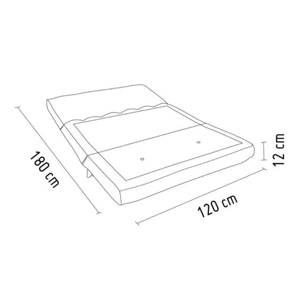 Sillon cama Trifold plaza y media