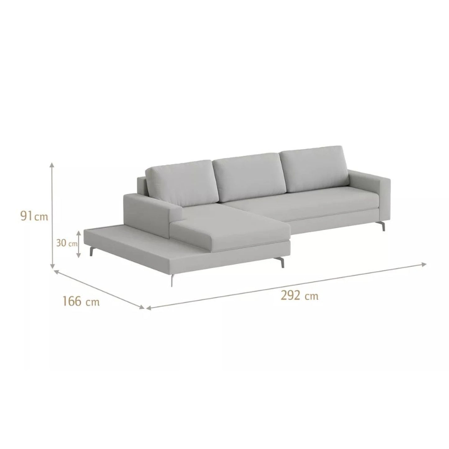 Sillon con chaise Loft