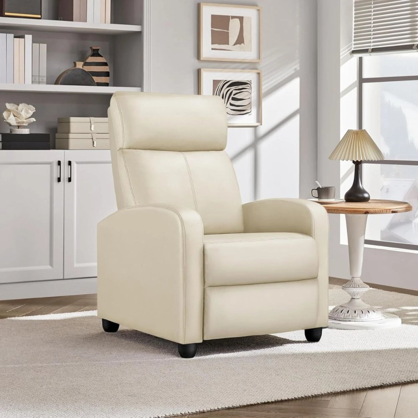 Sillon reclinable 1 cuerpo - Beige
