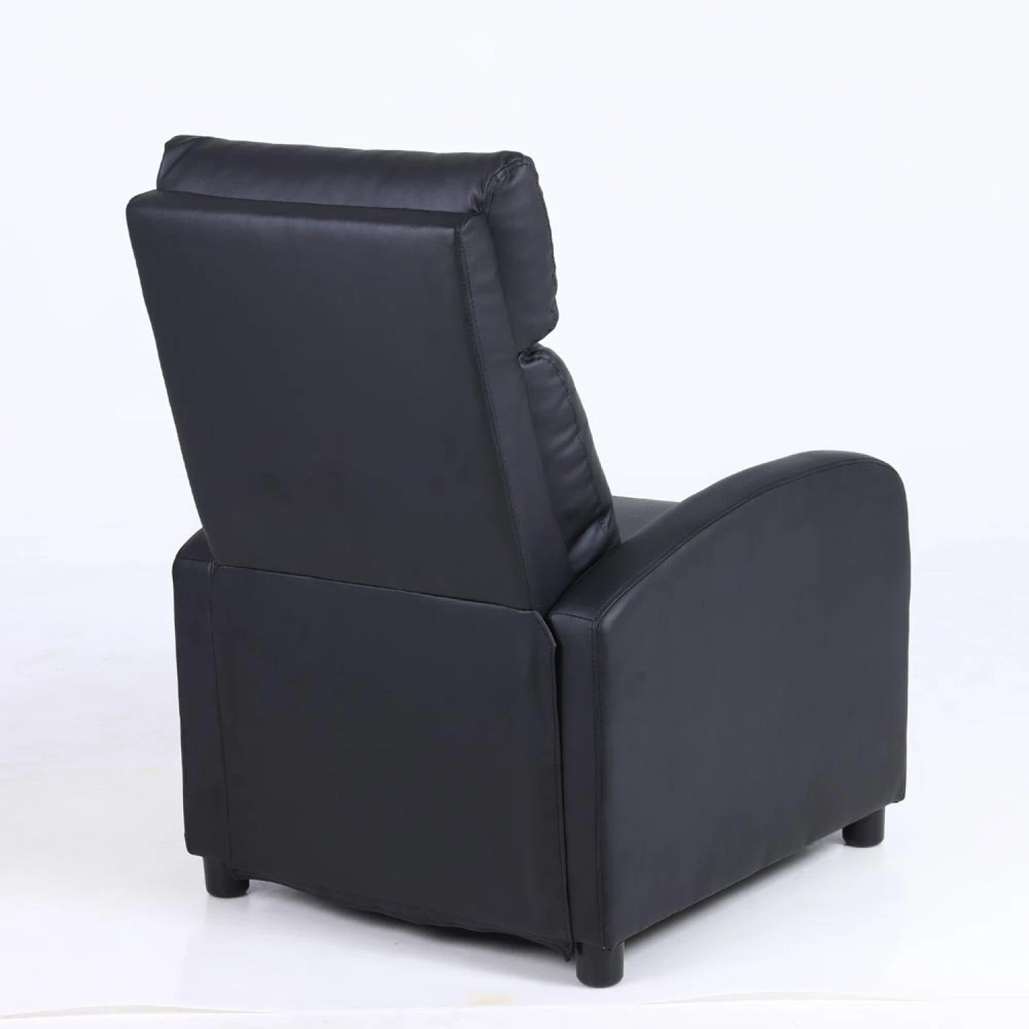 Sillon reclinable 1 cuerpo con masajeador y calefaccion - Negro