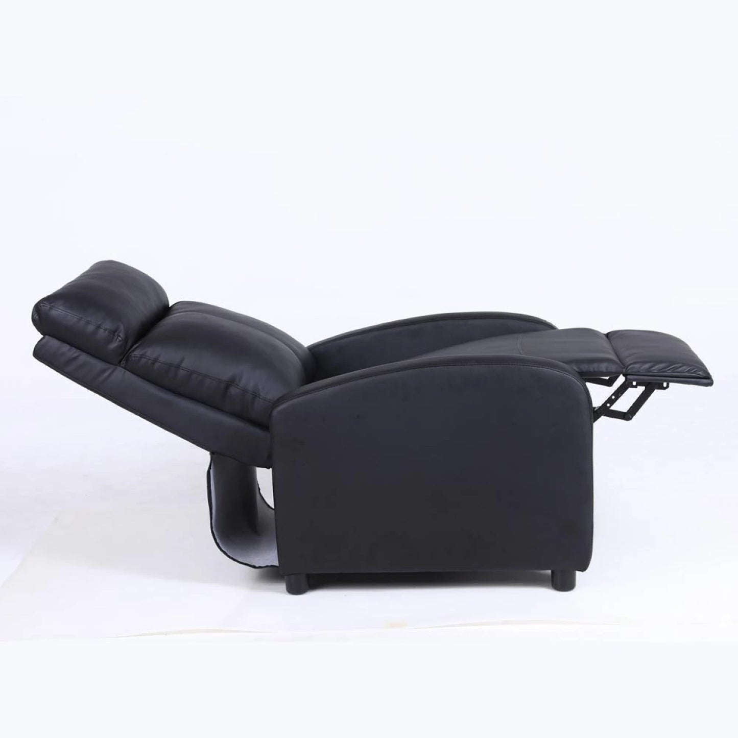 Sillon reclinable 1 cuerpo con masajeador y calefaccion - Negro