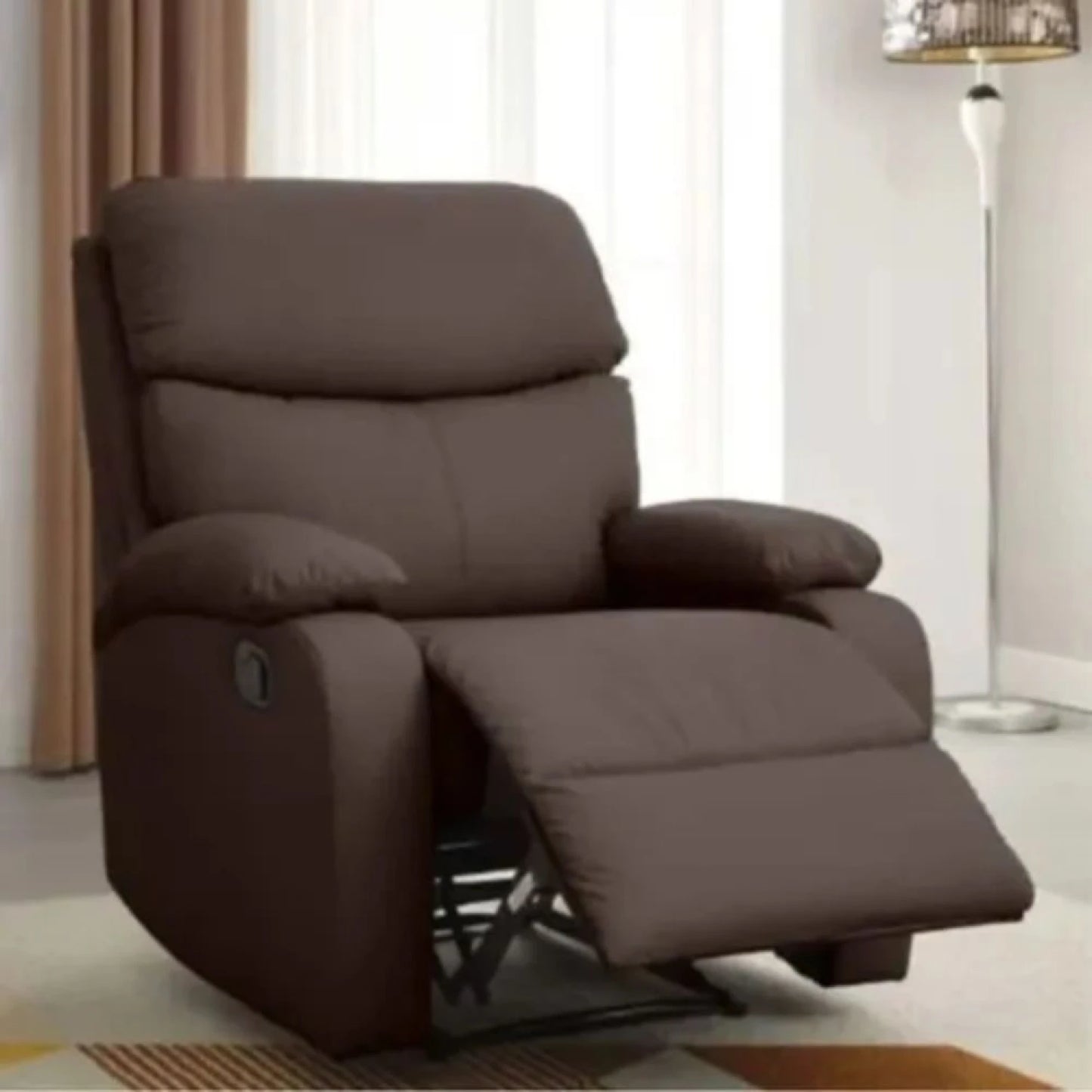 Sillón Reclinable 1 Cuerpo Marrón