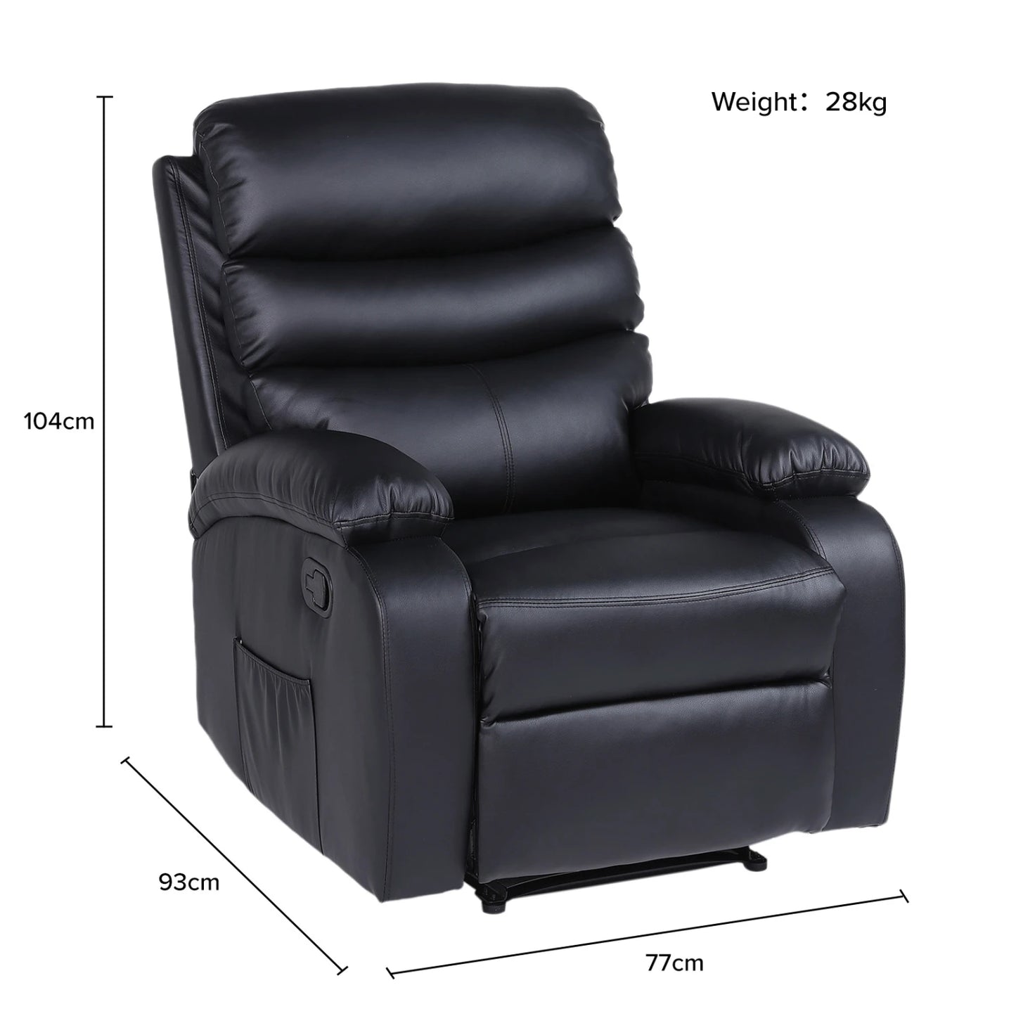 Sillon reclinable 1 cuerpo