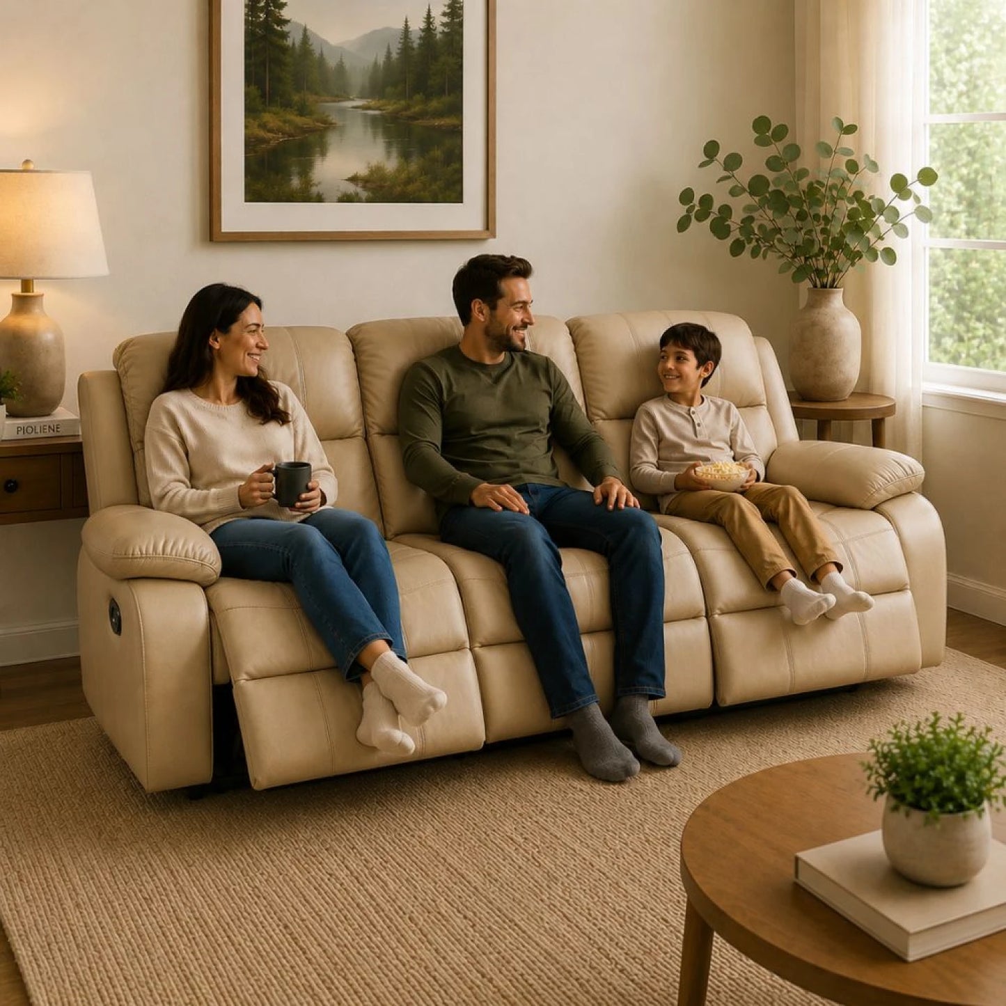 SILLON RECLINABLE 3 CUERPOS