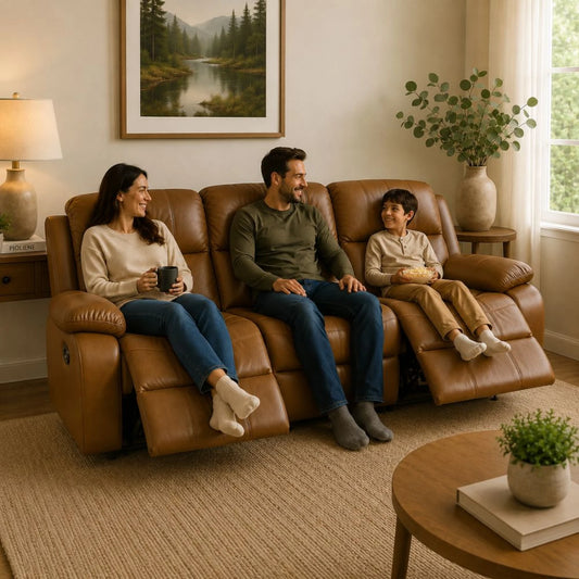 Sillon reclinable 3 cuerpos