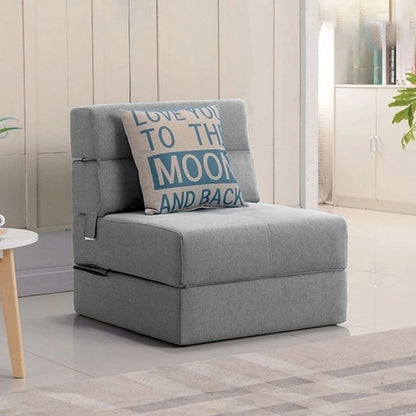 Sofa cama Foldie 1 cuerpo - Azul