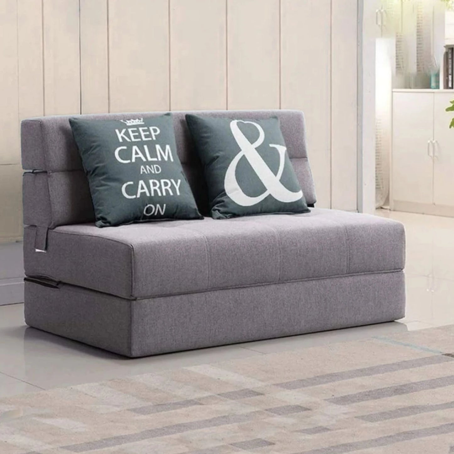 Sofa cama Foldie 2 cuerpos - Gris