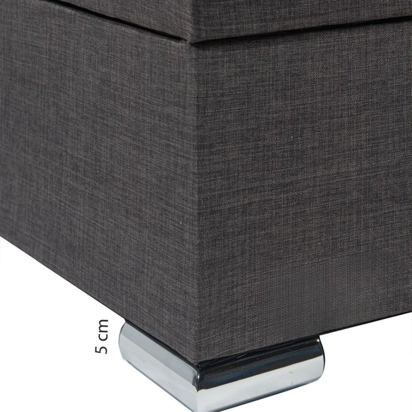 Sommier 2 Plazas Box Baul THM Hybrid Palladium