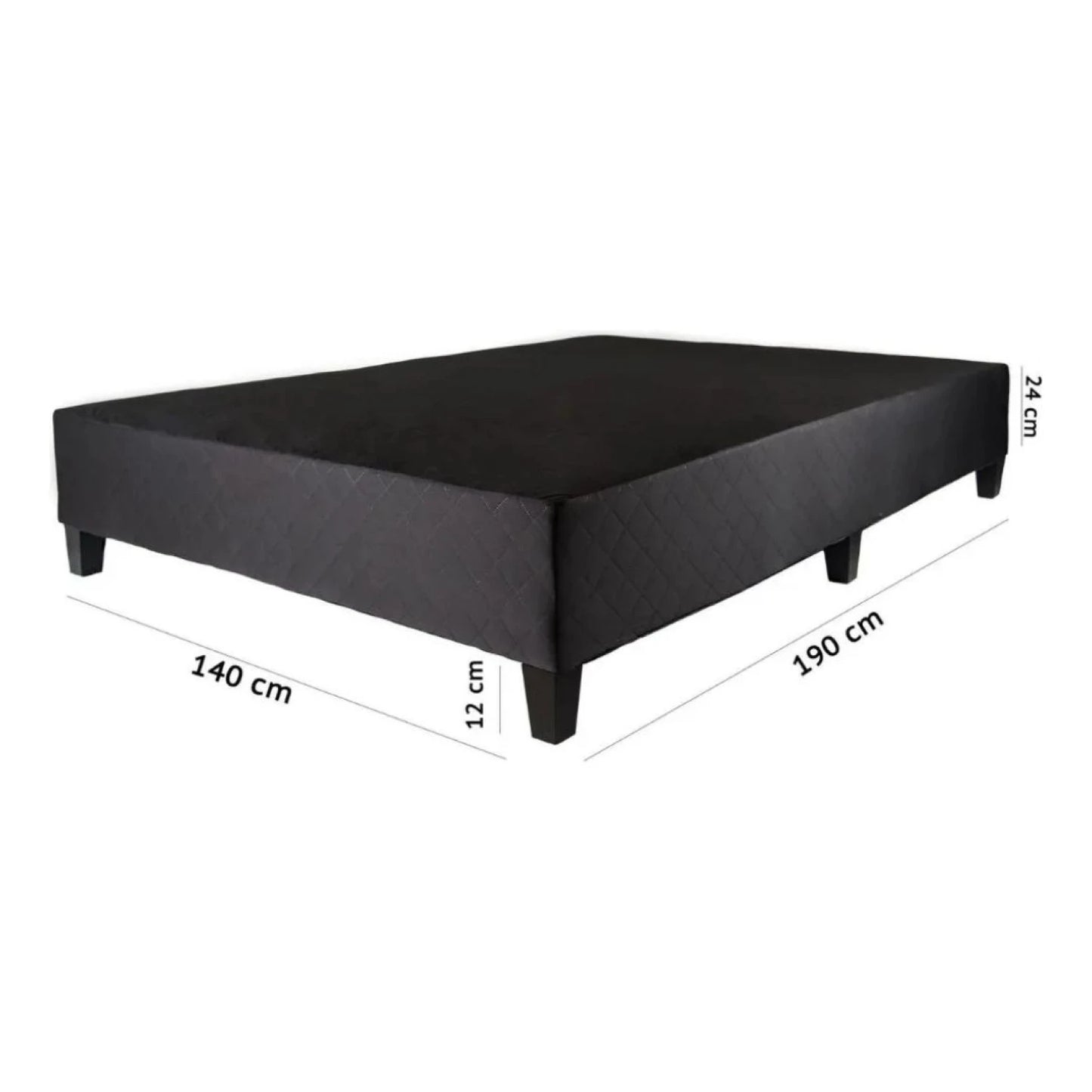 Sommier 2 plazas THM Hybrid Iridium
