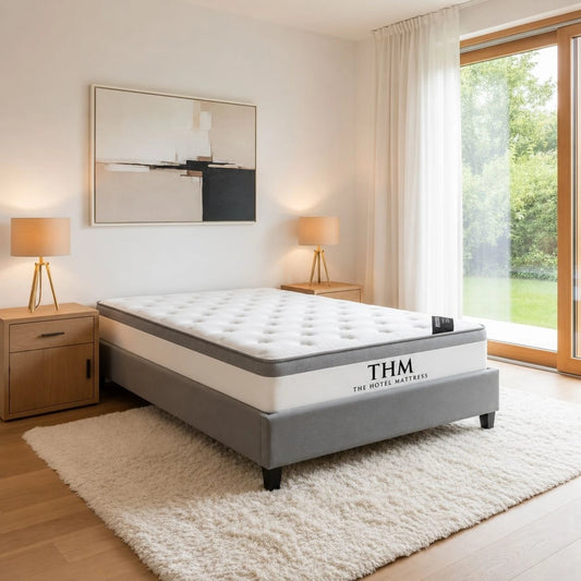 Sommier 2 plazas THM Hybrid Rhodium
