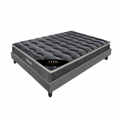 Sommier 2 Plazas THM Hybrid Silver