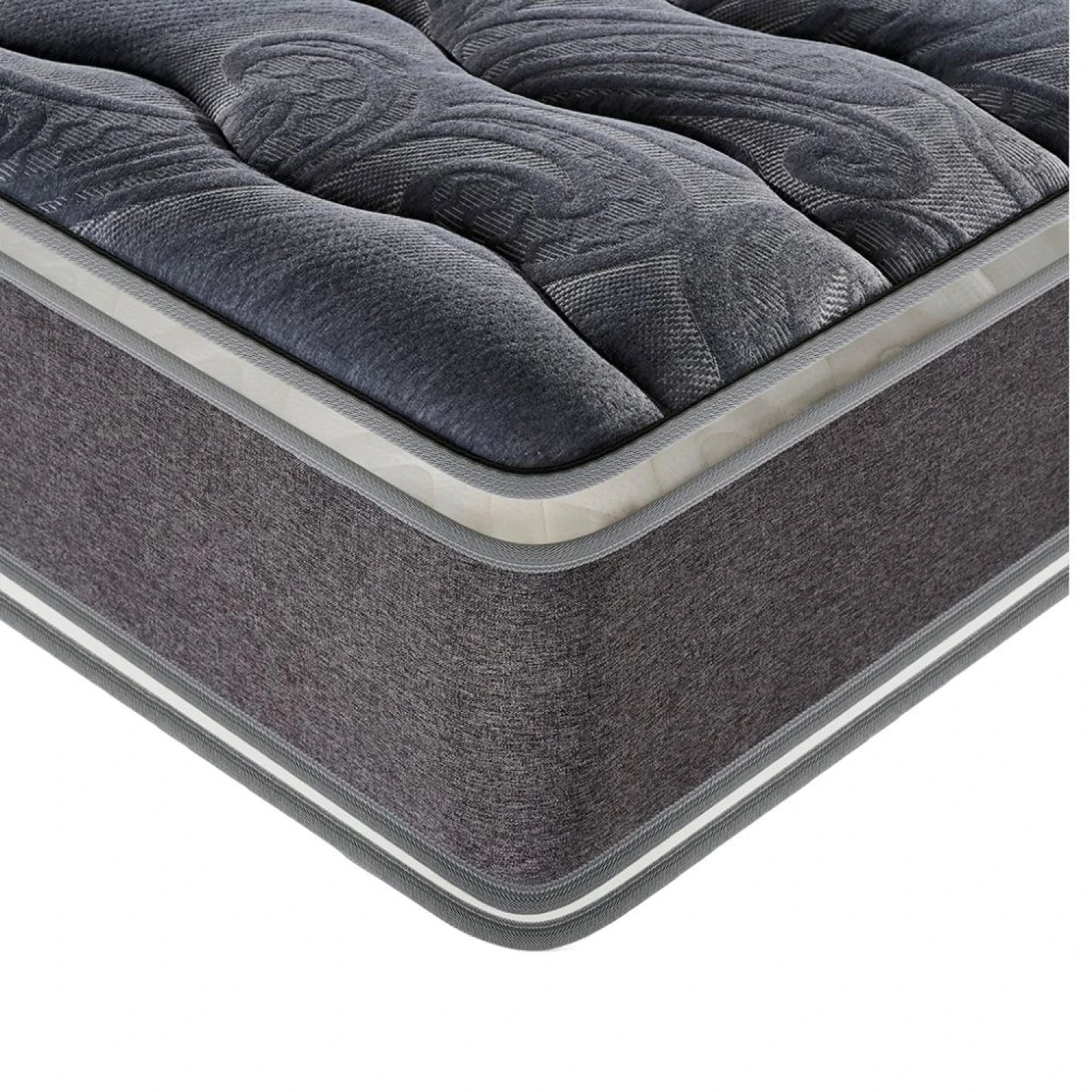 Sommier 2 Plazas THM Hybrid Silver