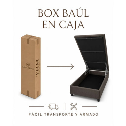 Sommier 2 Plazas THM Palladium Smart Box - Negro