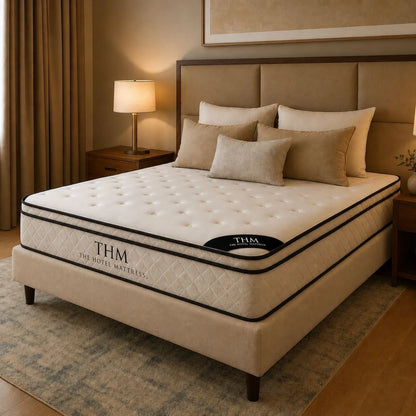 Sommier 2 Plazas THM Ruthenium - Negro