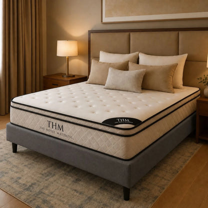 Sommier 2 Plazas THM Ruthenium - Negro